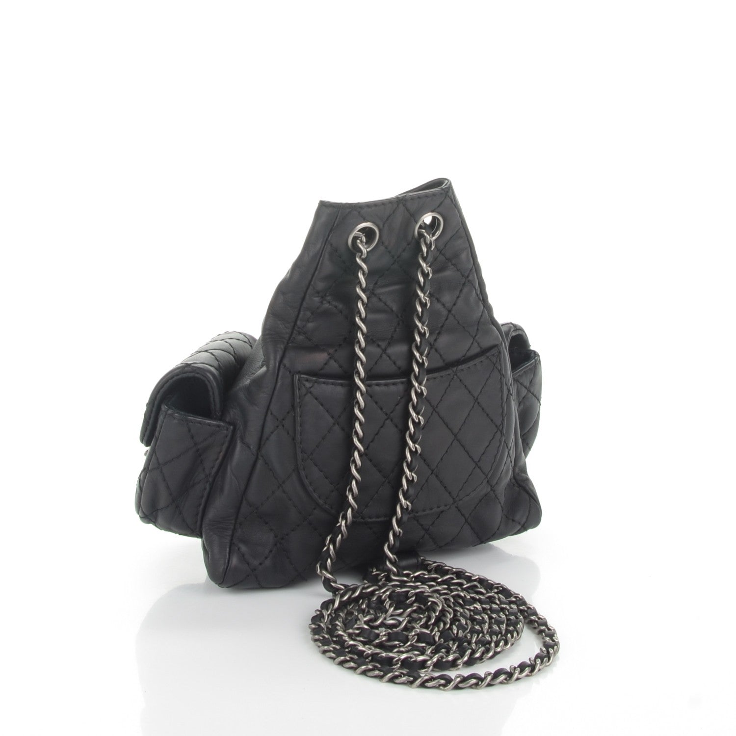 Chanel Calfskin Mini Backpack Is Back Black 3 of 7
