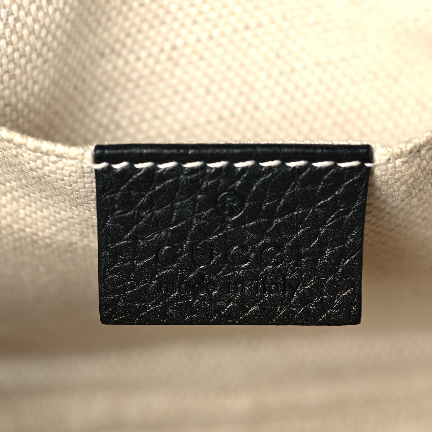 Gucci Pebbled Calfskin Small Soho Disco Bag Black 6 of 7