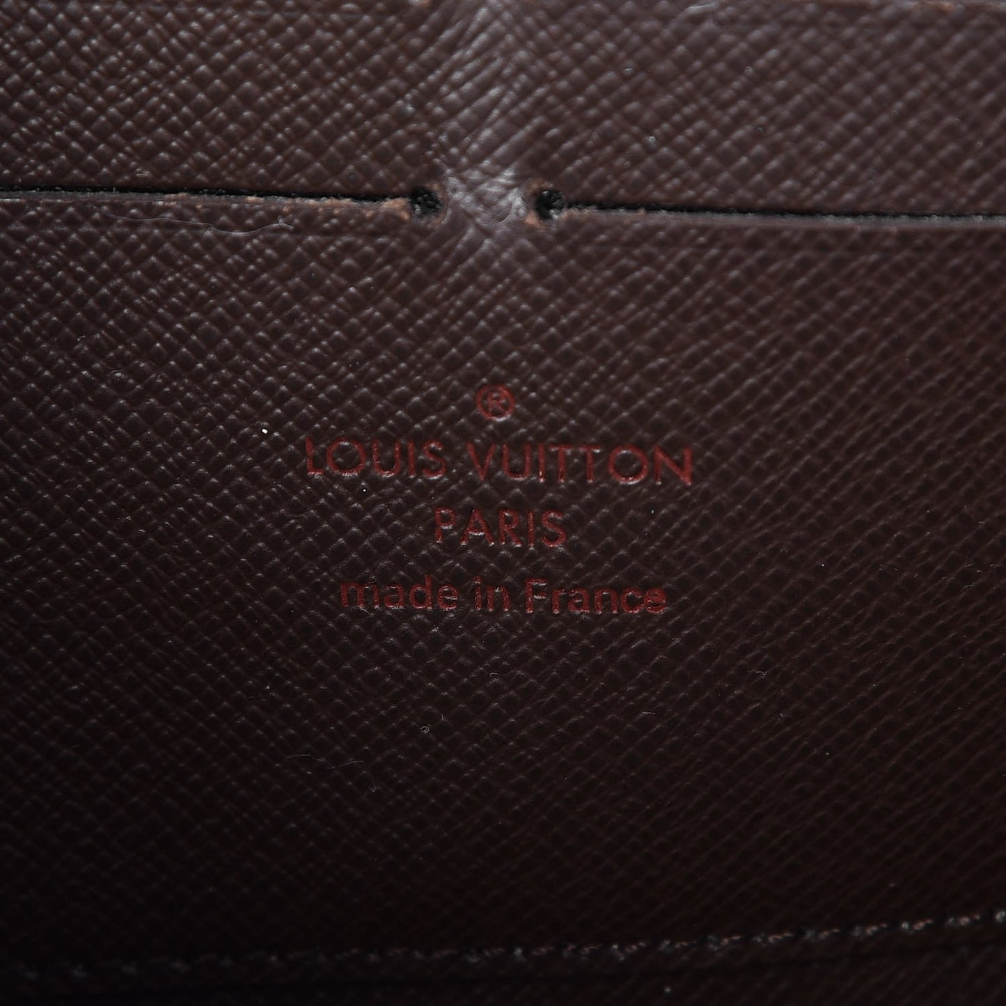 Damier Ebene Zippy Wallet
