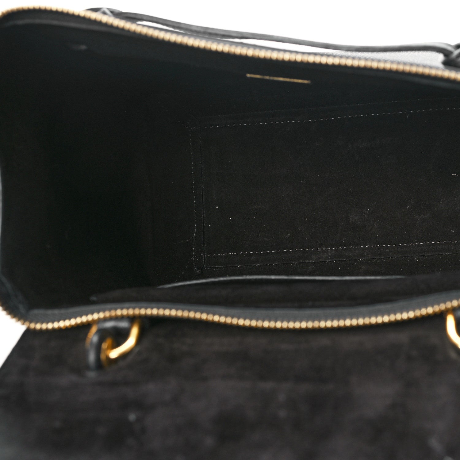 Celine Grained Calfskin Micro Belt Bag Black 5 of 11
