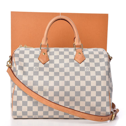 Louis Vuitton Damier Azur Speedy Bandouliere 30 13 of 13