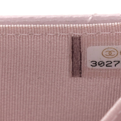 Chanel Caviar Quilted Coco Candy Card Holder On Chain Light Pink 7 of 9