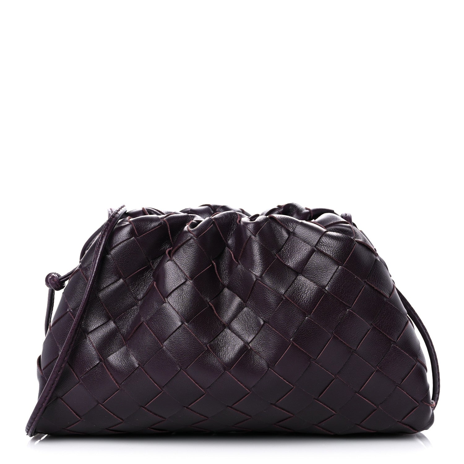 Bottega Veneta Nappa Intrecciato The Mini Pouch Grape 1 of 8