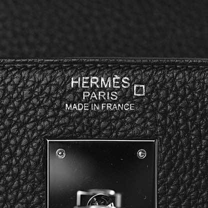Hermes Togo Matte Alligator Kelly Retourne Touch 32 Black 7 of 42