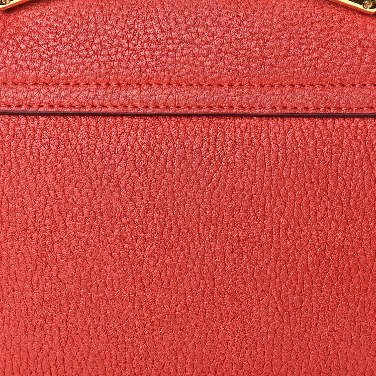 Chloe Grained Lambskin Mini Drew Shoulder Bag Plaid Red 15 of 18