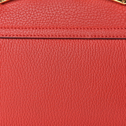 Chloe Grained Lambskin Mini Drew Shoulder Bag Plaid Red 15 of 18