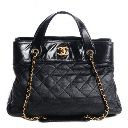 Chanel Iridescent Calfskin Small In The Mix Tote Black 1 of 9