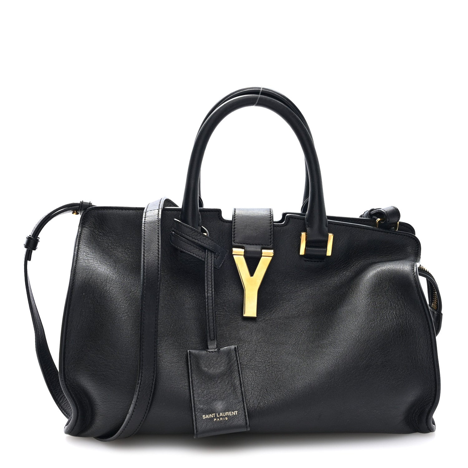 Saint Laurent Calfskin Small Classic Y Cabas Black 1 of 9