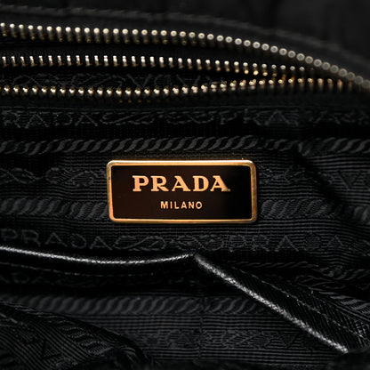 Prada Nylon Vela Baby Bag Black 7 of 17