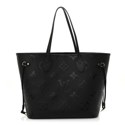 Louis Vuitton Empreinte Monogram Giant Neverfull MM Black 1 of 10