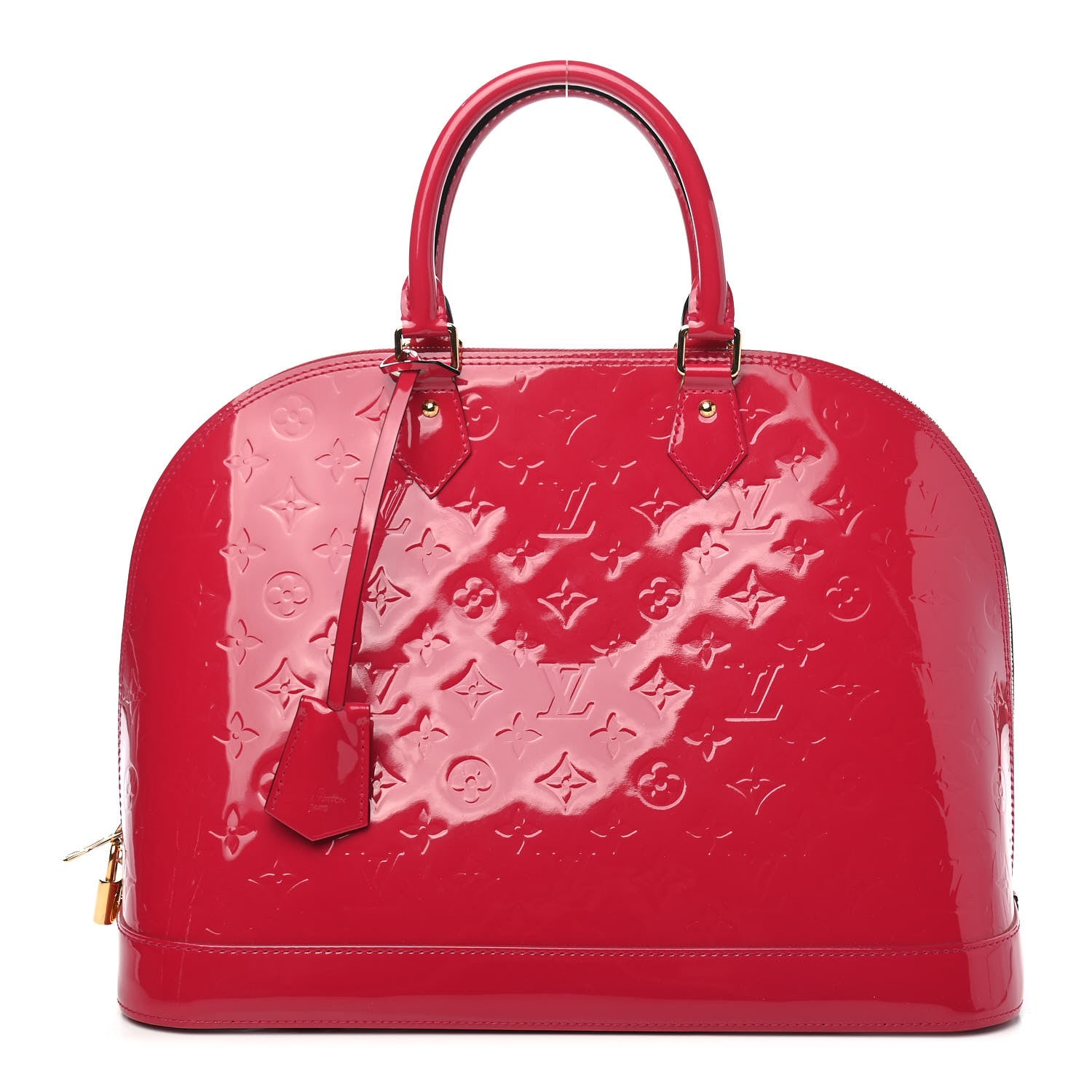 Louis Vuitton Vernis Alma GM Rose Indien 1 of 8