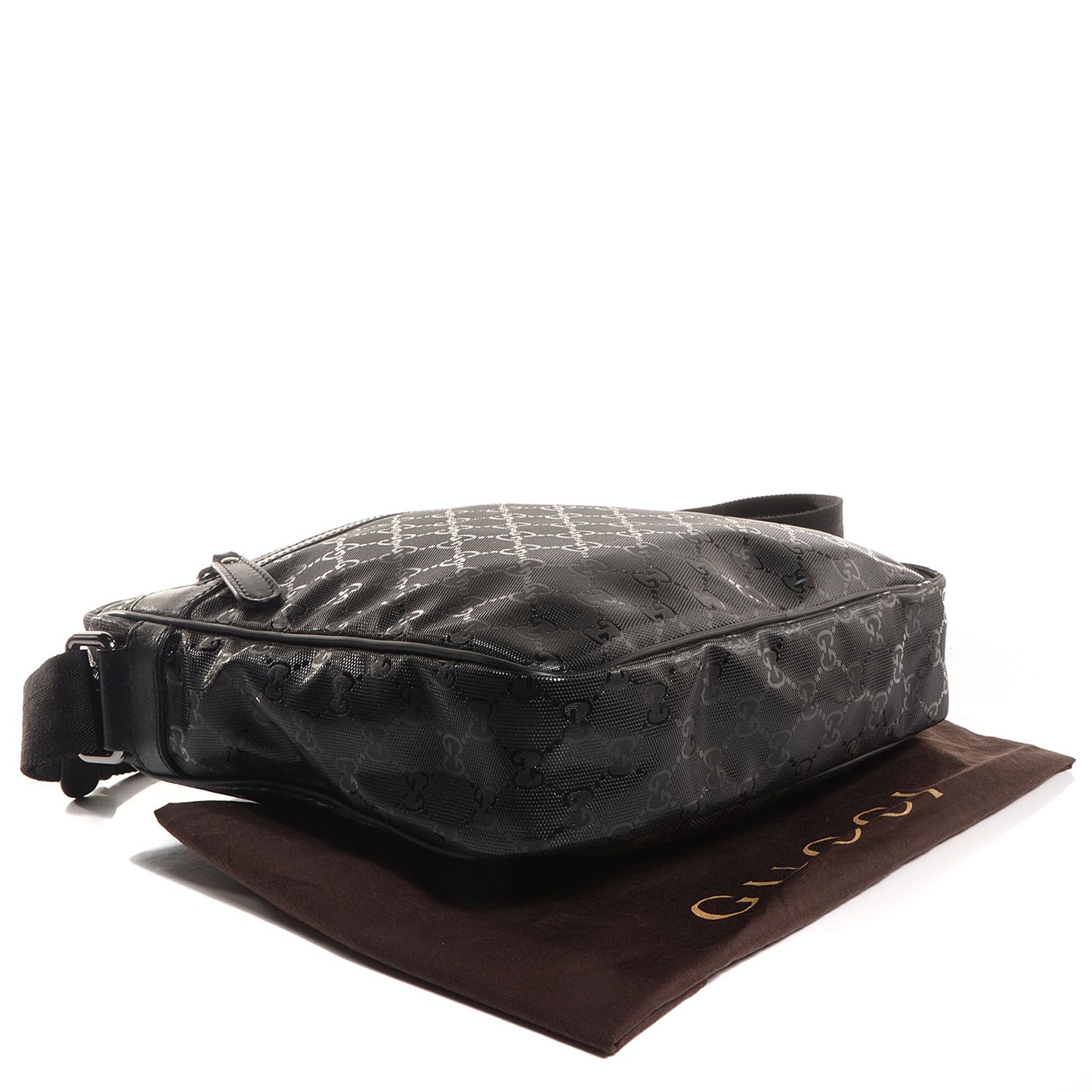 Imprime Monogram Medium Messenger Bag Black