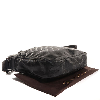 Gucci Imprime Monogram Medium Messenger Bag Black 4 of 9