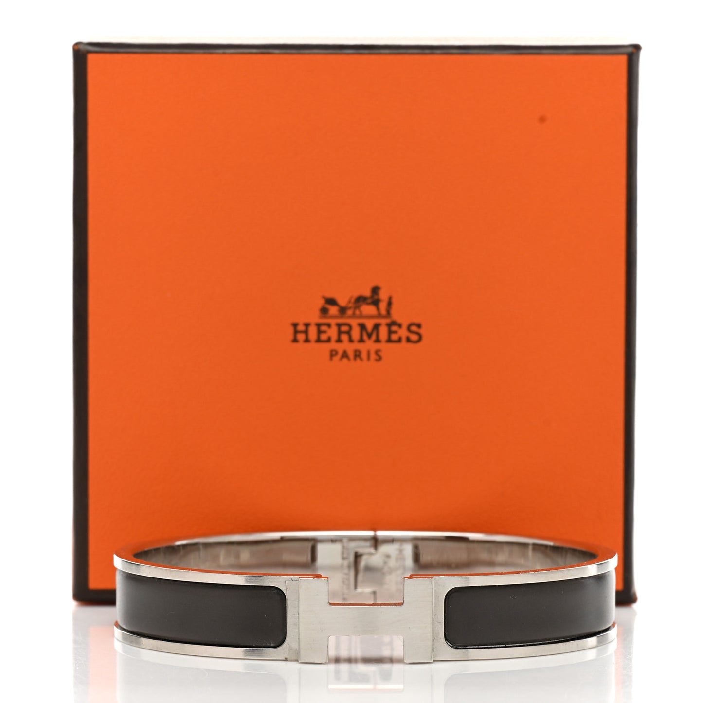 Matte Enamel Narrow Clic Clac HH Bracelet T5 Etain