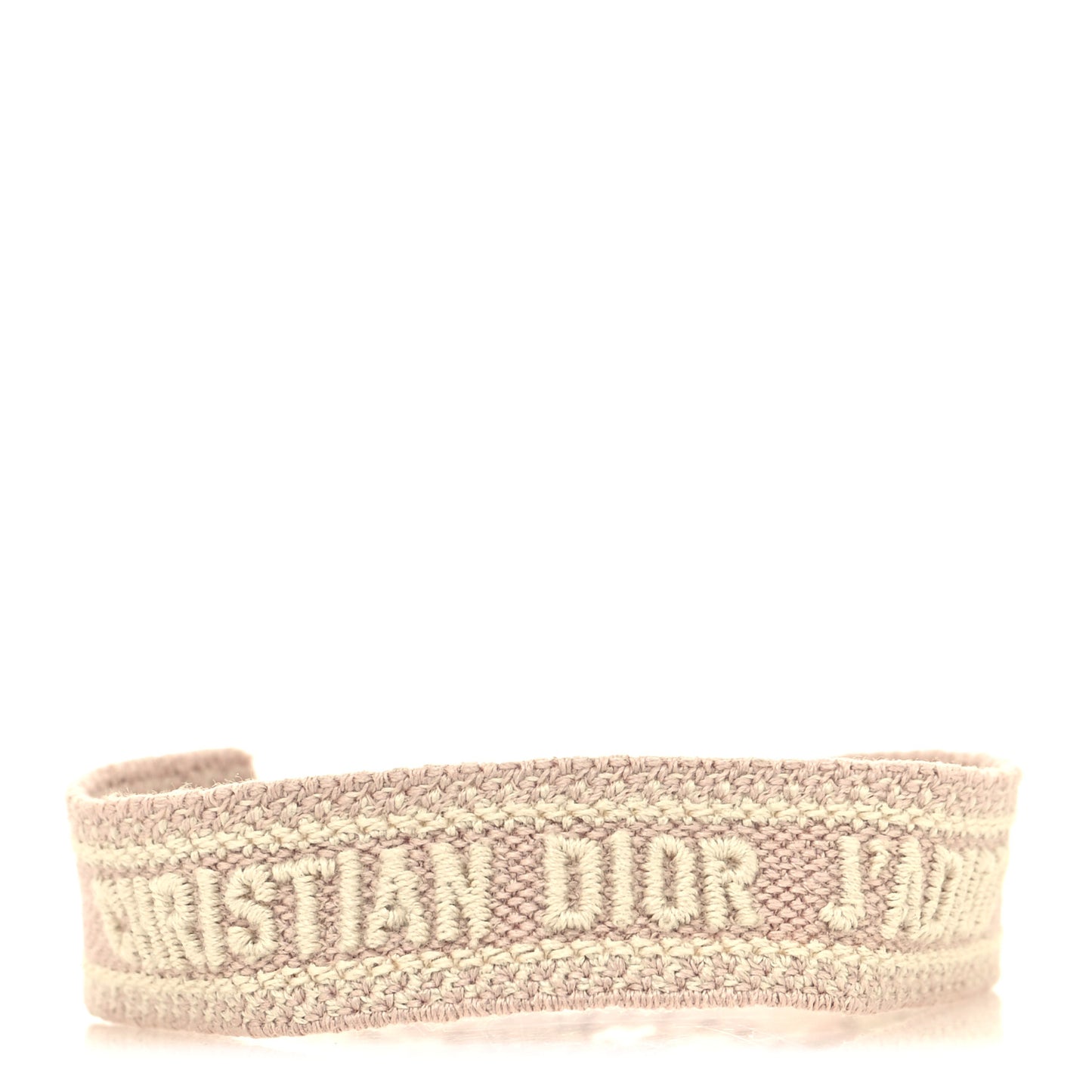 Woven Cotton J'Adior Friendship Bracelet Nude