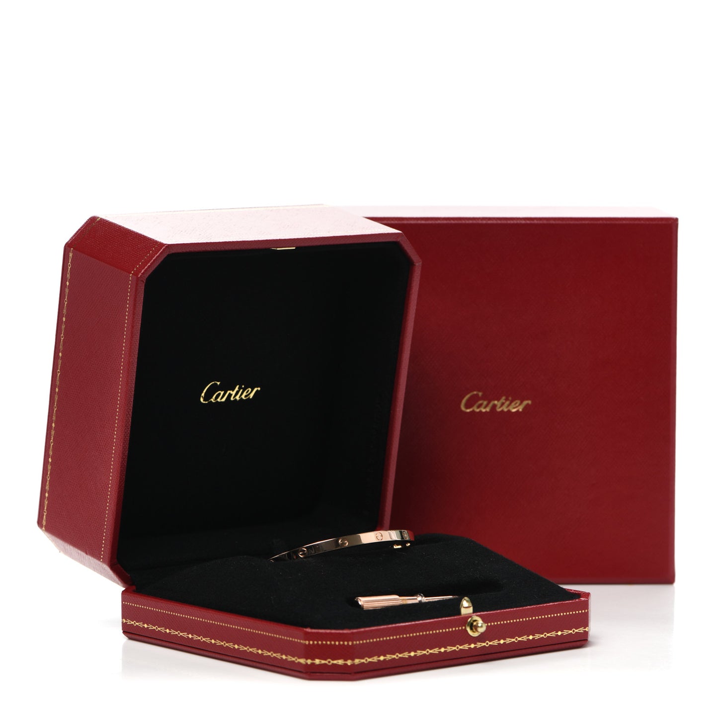 18K Pink Gold Small LOVE Bracelet 16