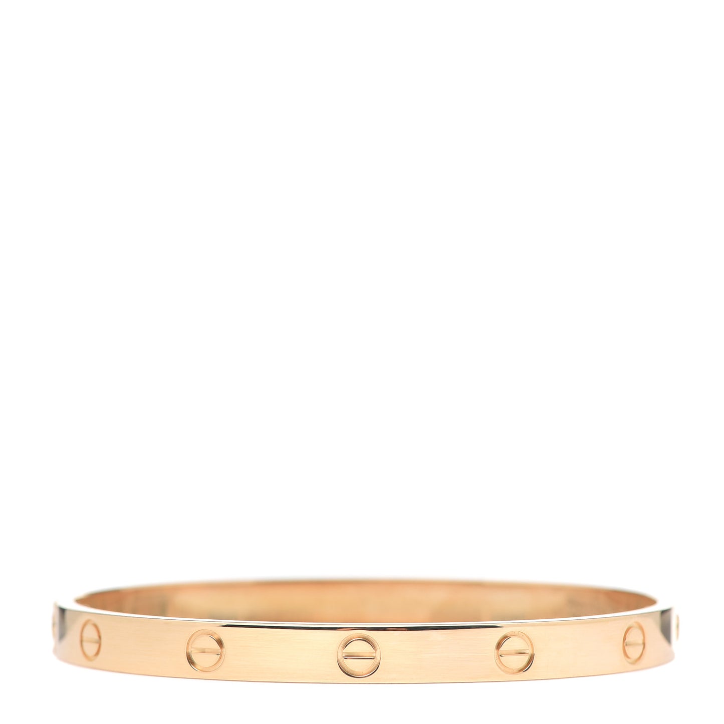 18K Yellow Gold LOVE Bracelet 19