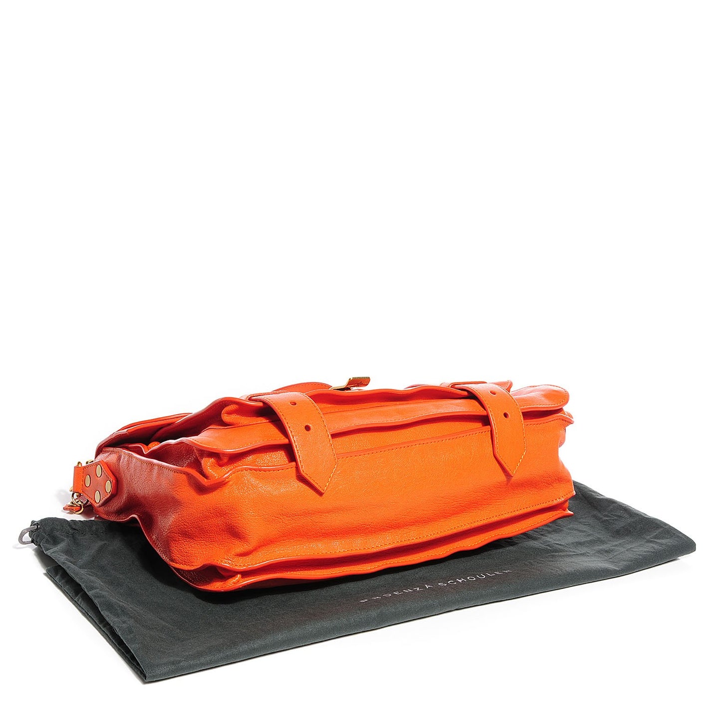 Lambskin PS1 Medium Satchel Orange