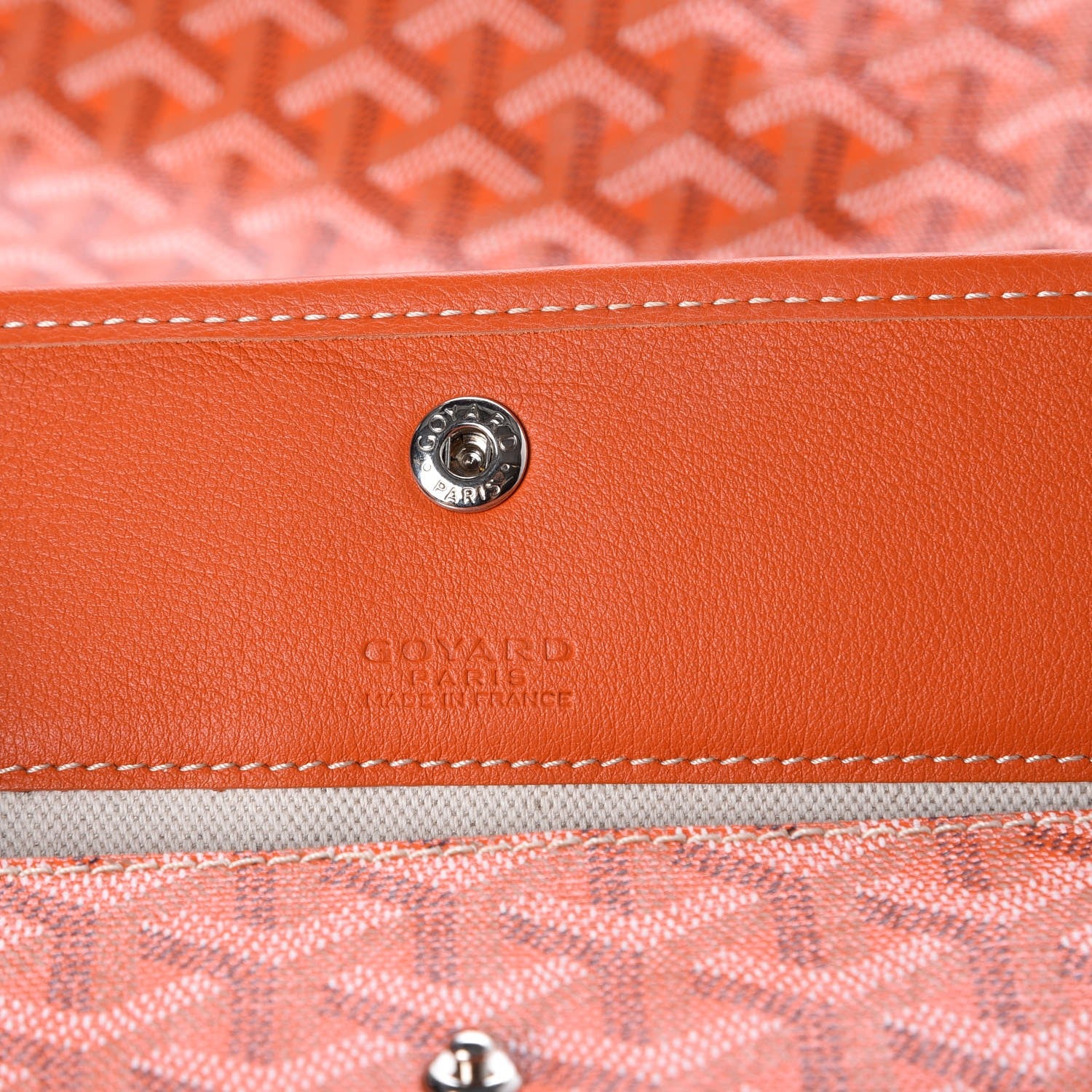 Goyard Goyardine Saint Louis PM Orange 8 of 9