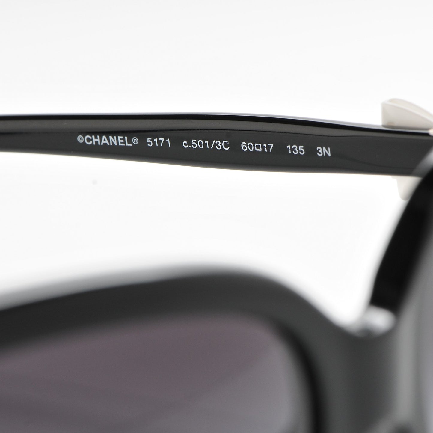 CC Bow Sunglasses 5171 Black White