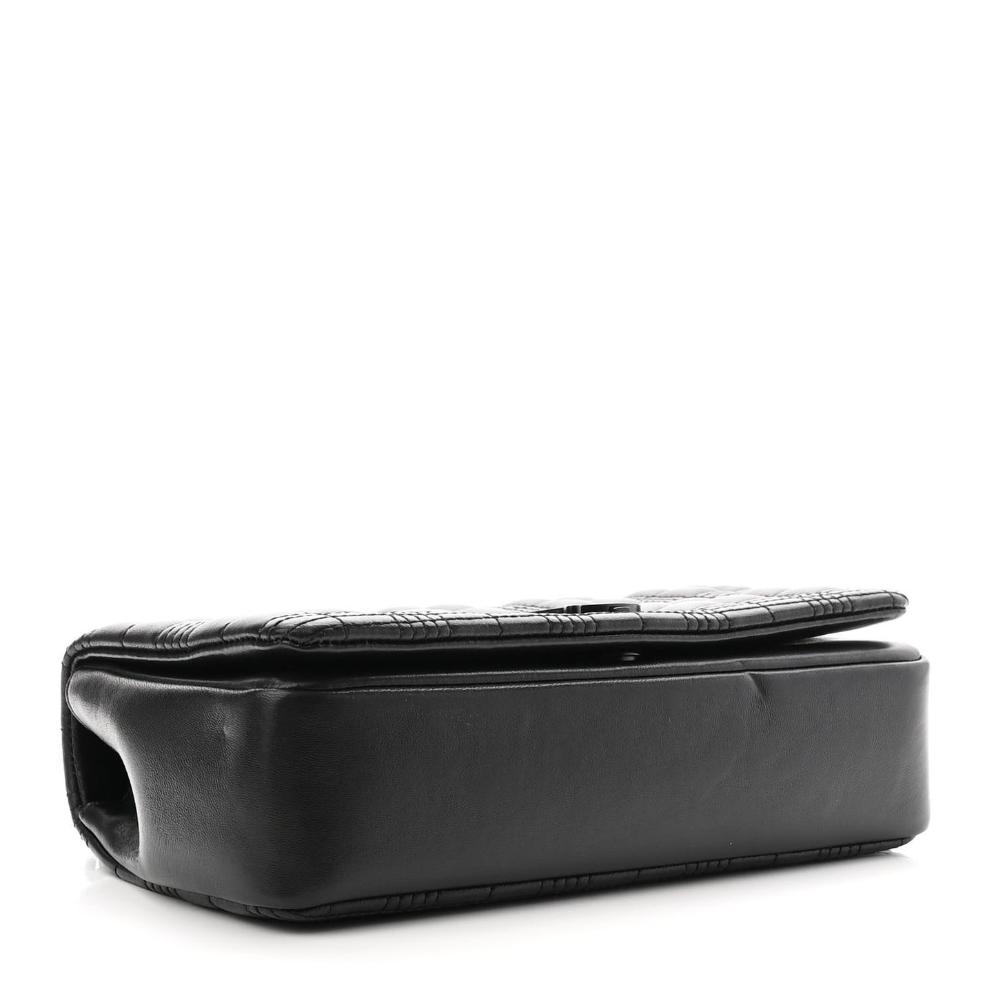 Lambskin Quilted Small Lola Bag Black