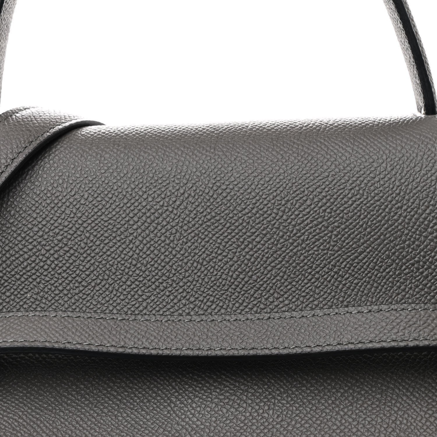 Celine Grained Calfskin Micro Belt Bag Grey 8 of 10
