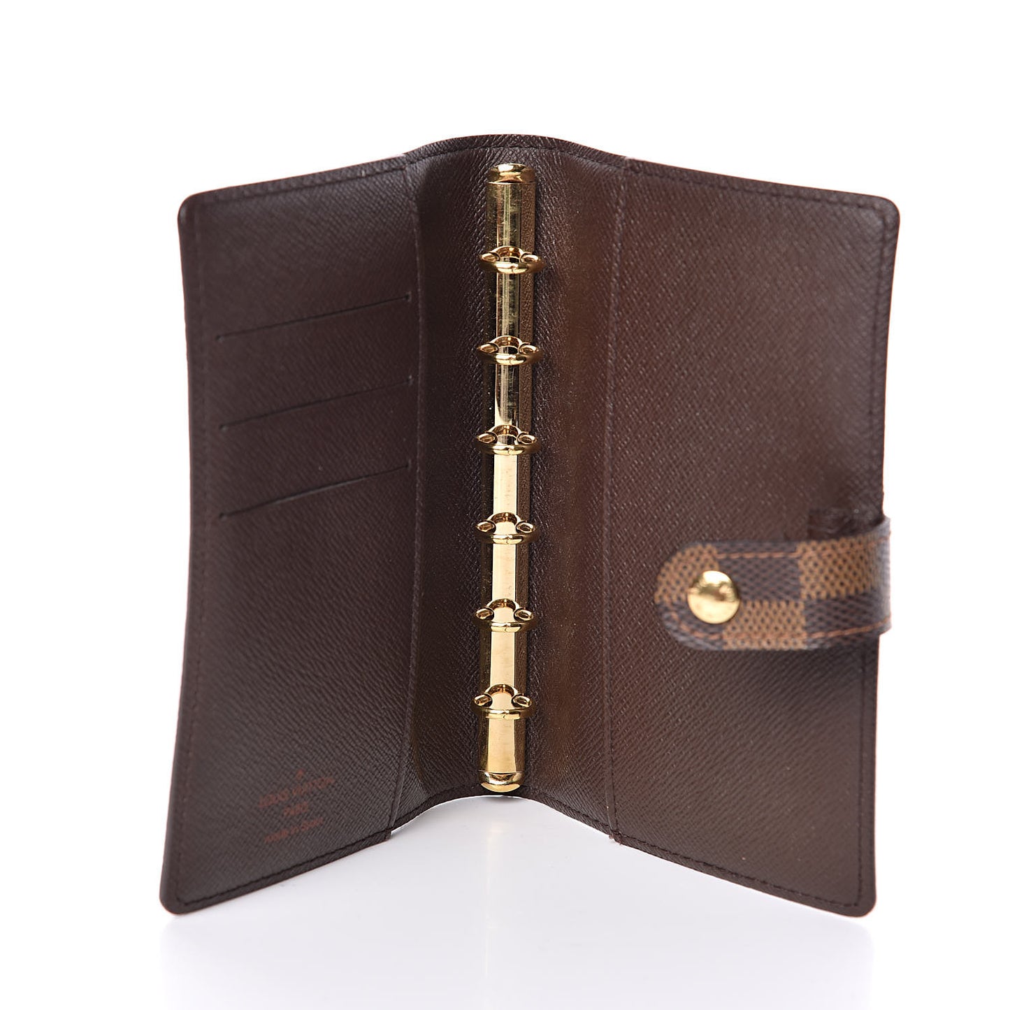 Damier Ebene Small Ring Agenda Cover