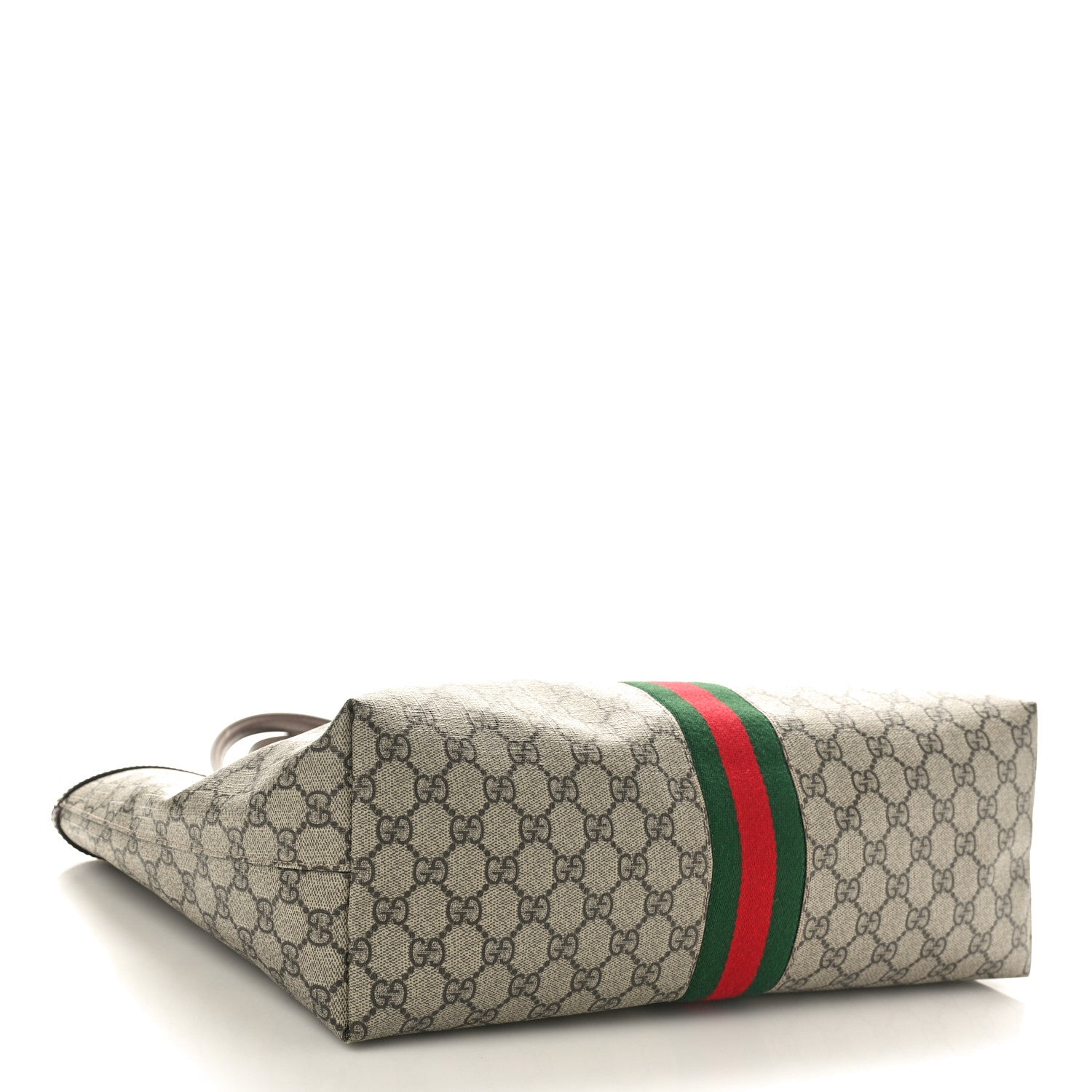 Gucci GG Supreme Monogram Medium Ophidia Shopping Tote Brown 4 of 11
