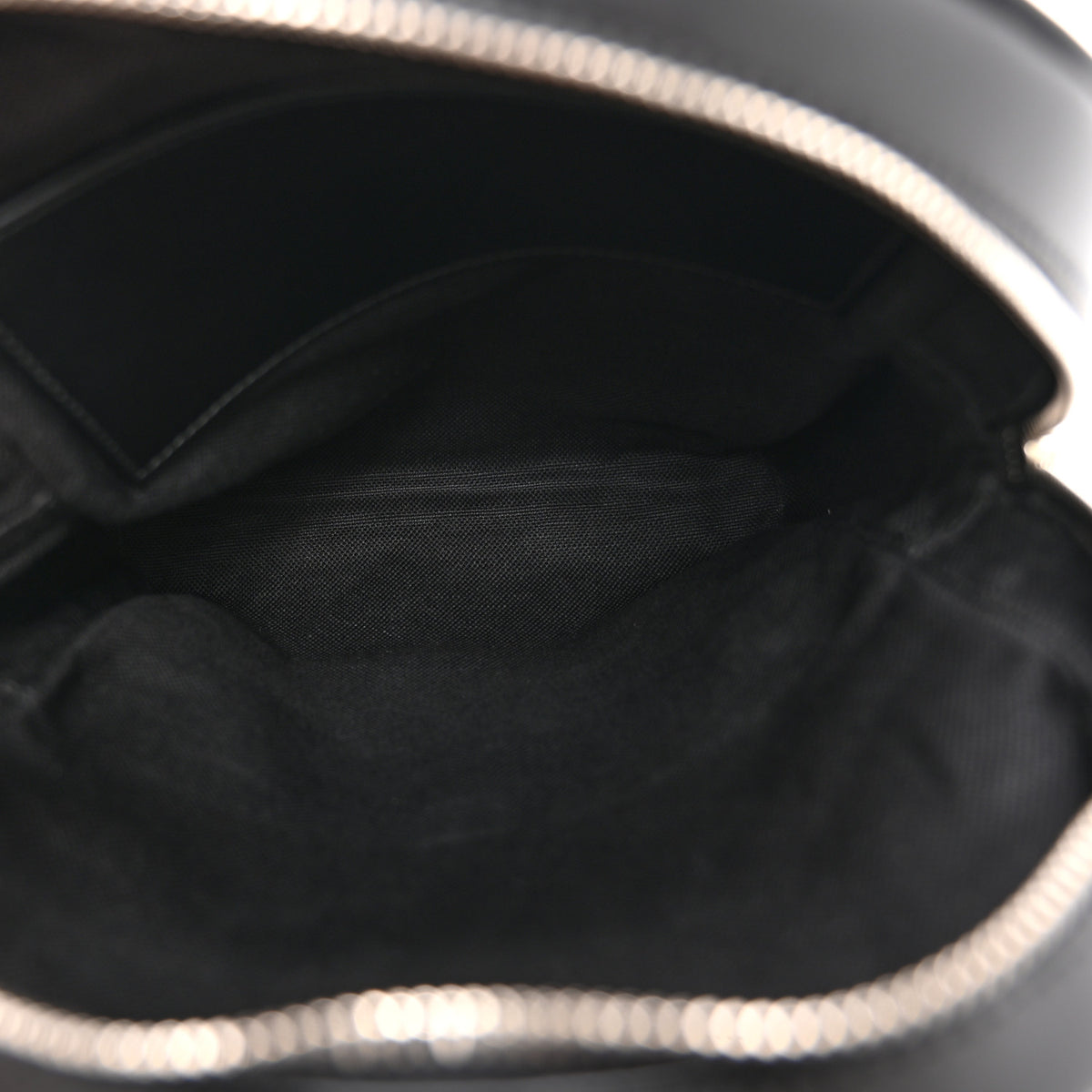 GG Supreme Monogram Calfskin Web Sling Backpack Black Grey