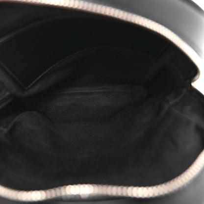Gucci GG Supreme Monogram Calfskin Web Sling Backpack Black Grey 5 of 10