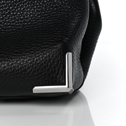 Alexander Wang Pebbled Calfskin Large Prisma Skeletal Tote Black Silver Hardware 9 of 20