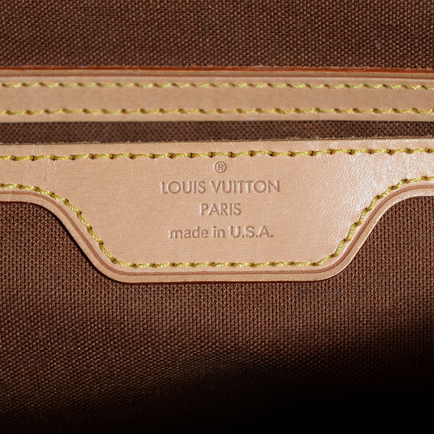 Louis Vuitton Monogram Cabas Mezzo 6 of 7