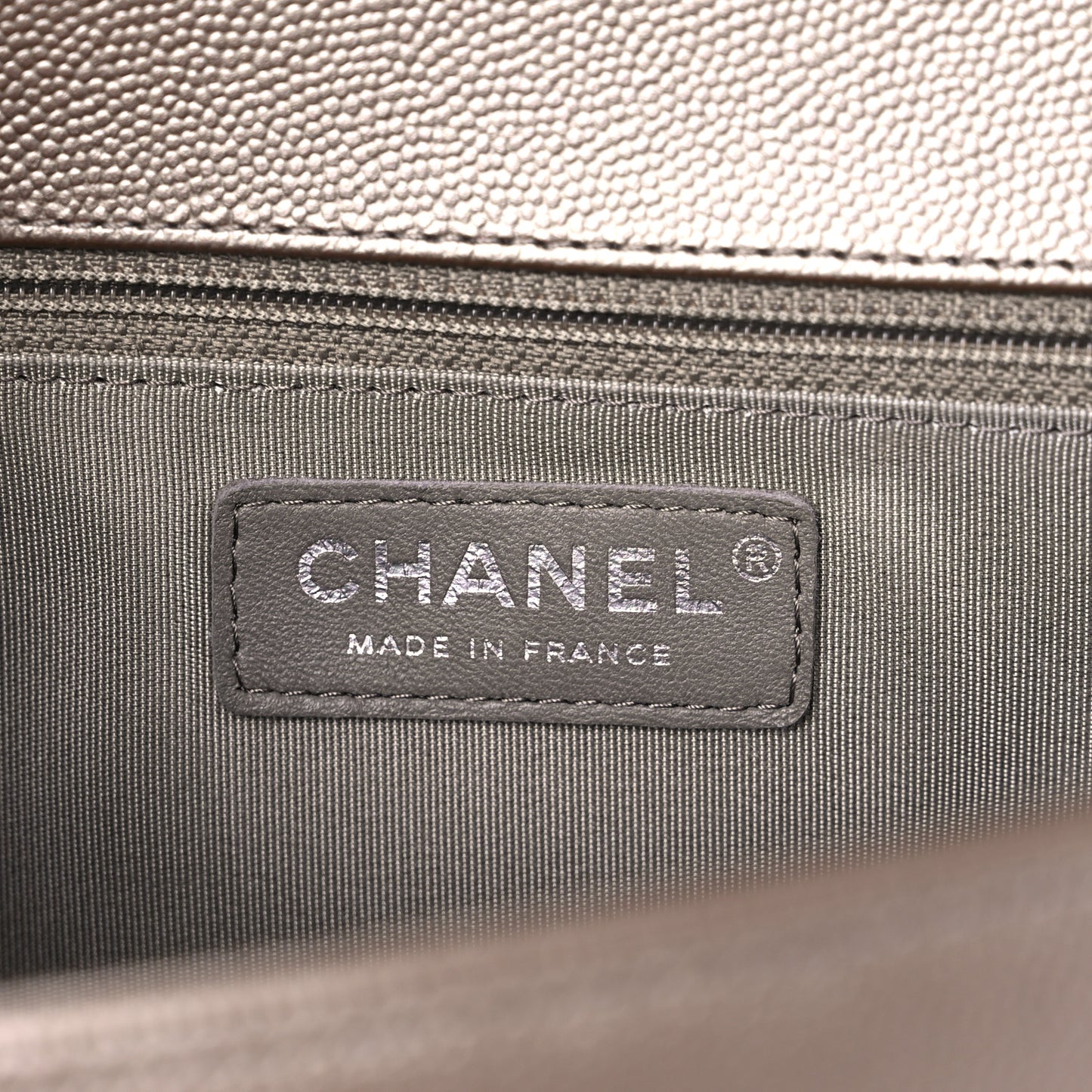 Metallic Caviar Quilted New Medium Boy Flap Copper