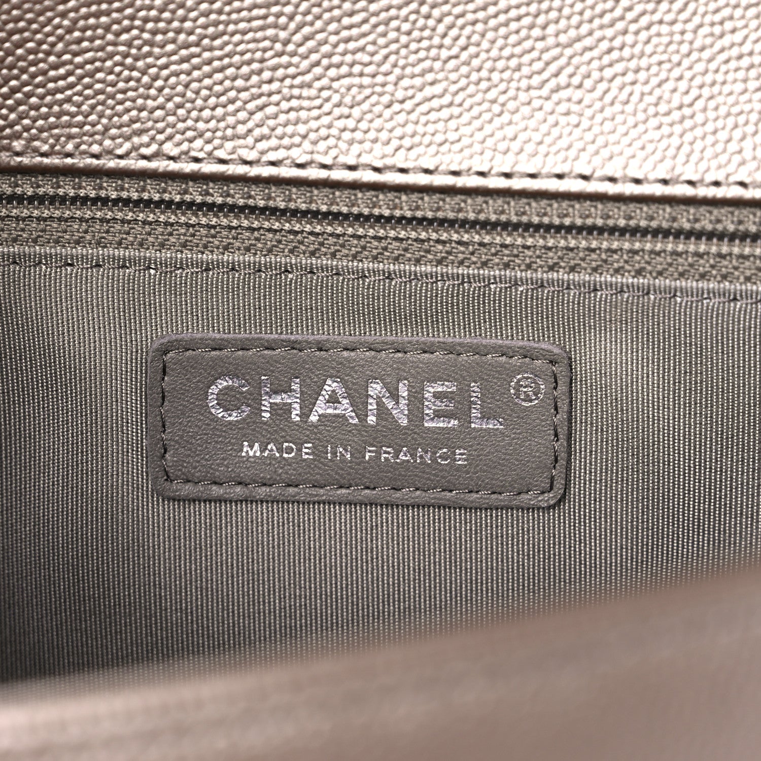 Chanel Metallic Caviar Quilted New Medium Boy Flap Copper 6 of 11