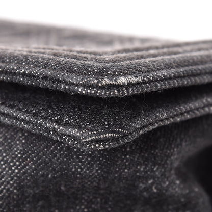 Chanel Denim Quilted Small Boy Flap Black 11 of 14