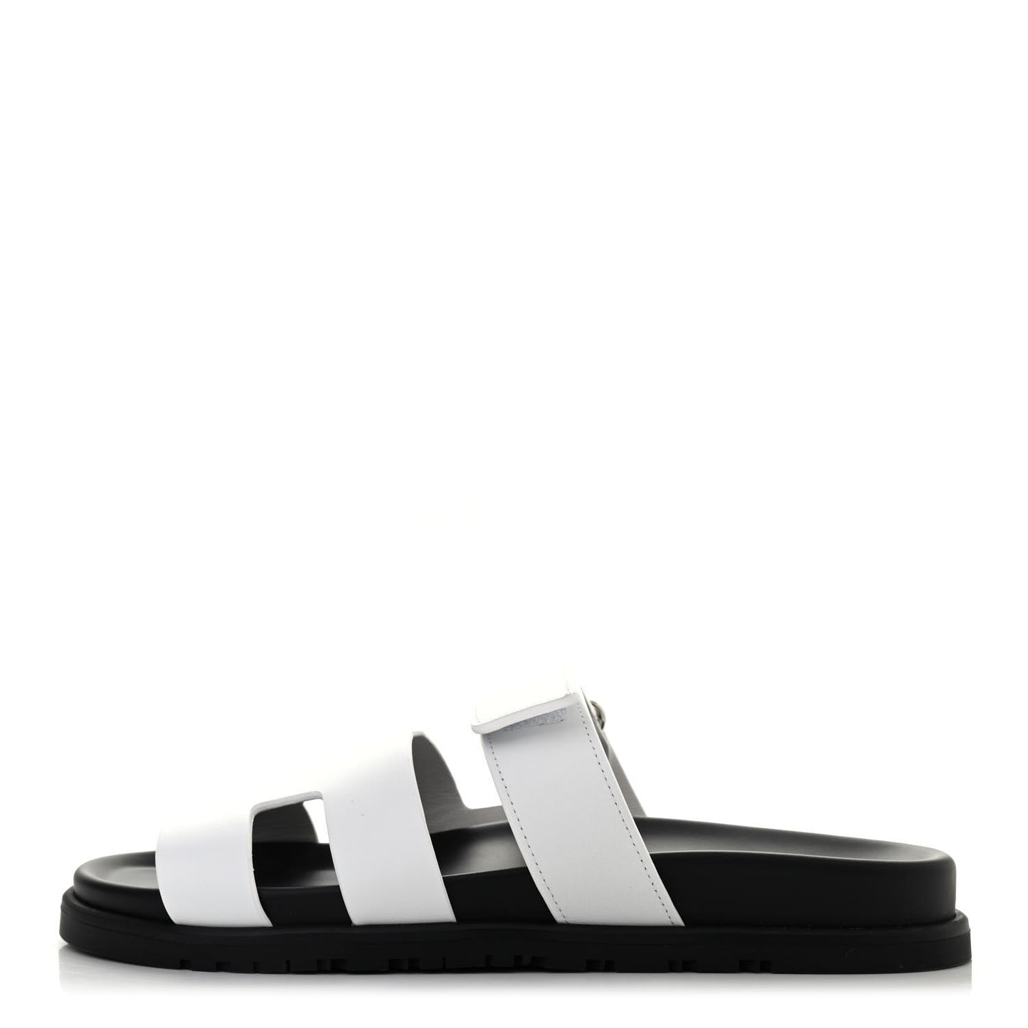 Calfskin Womens Chypre Sandals 40 White