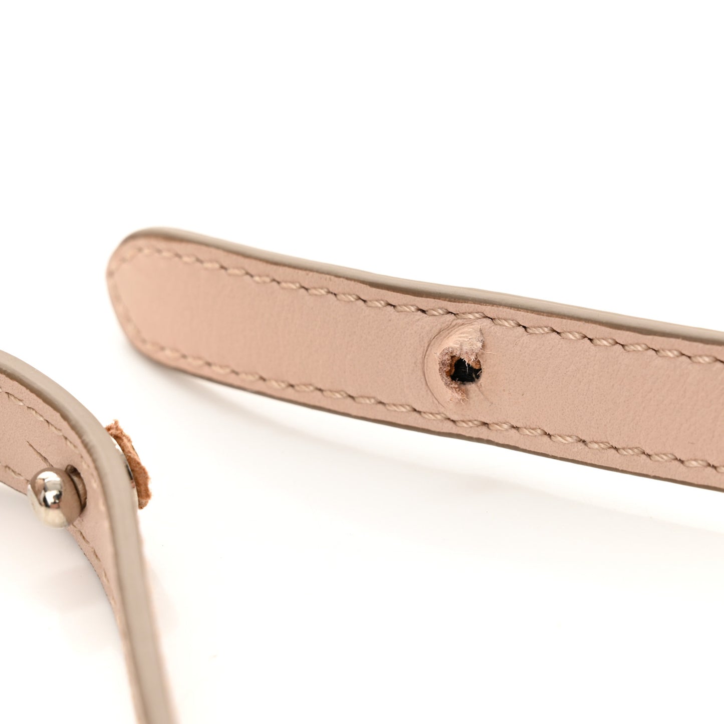 Smooth Calfskin Nano Cross Backpack Nude Pink