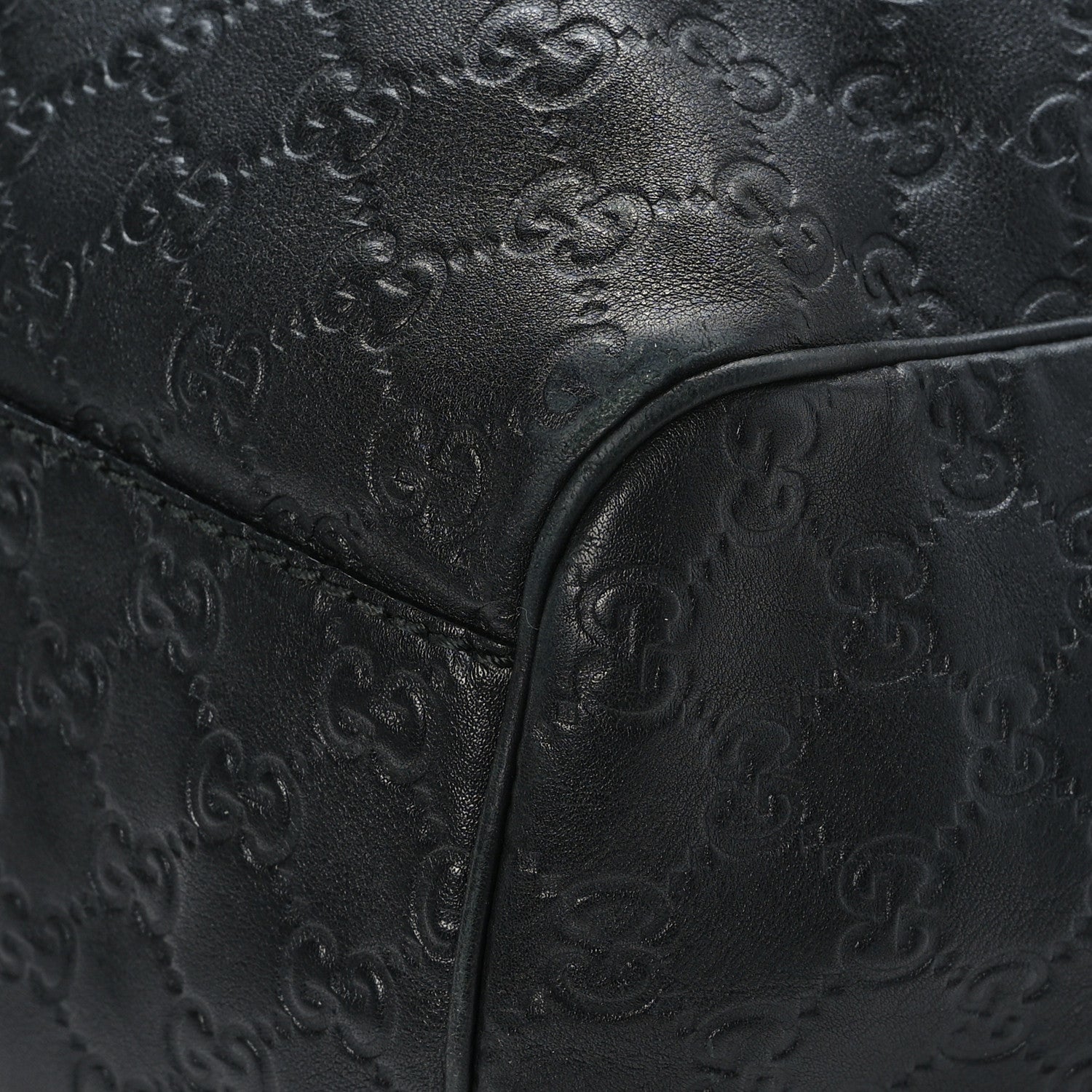 Gucci Guccissima Large Sukey Tote Black 11 of 12