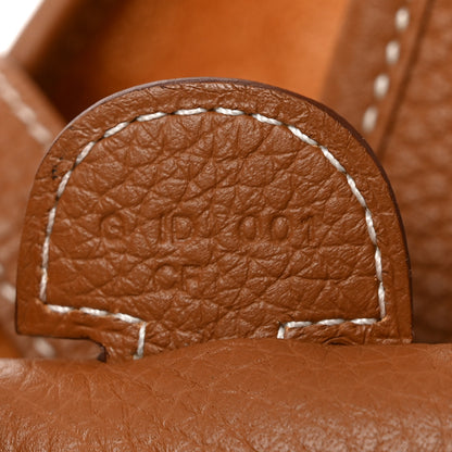 Hermes Taurillon Clemence Evelyne III PM Gold 7 of 10