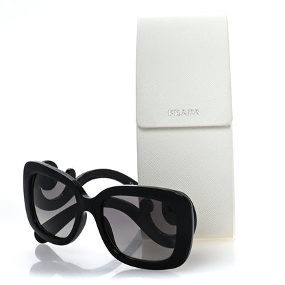 Prada Acetate Baroque Sunglasses SPR 27O Black 10 of 10