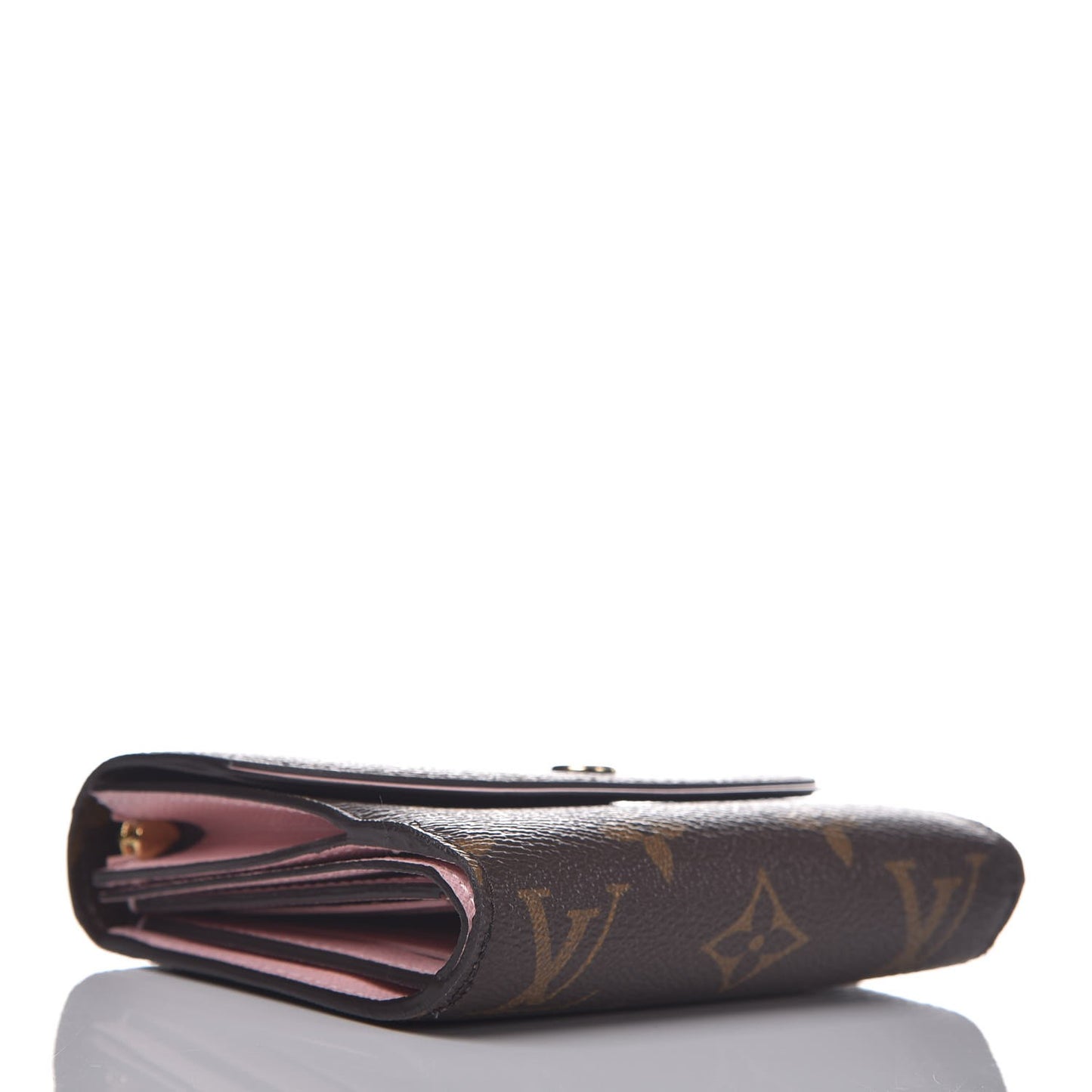 Monogram Ariane Compact Wallet Rose Ballerine