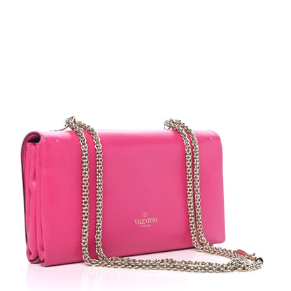 Valentino Garavani Calfskin Va Va Voom Shoulder Bag Pop Fuxia 2 of 4