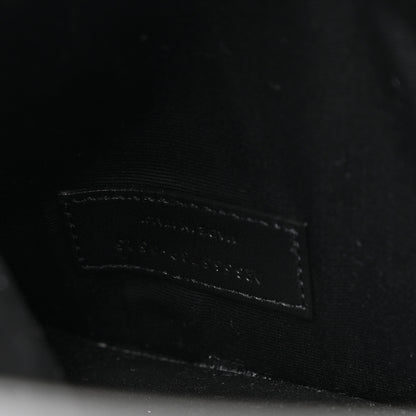 Saint Laurent Patent Calfskin Monogram Uptown Clutch Black 7 of 8