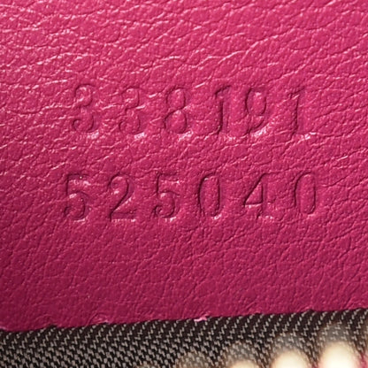 Gucci Soft Patent Soho Cosmetic Case Bright Bougainvillea 7 of 9