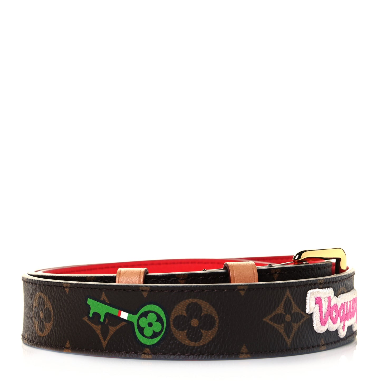 Monogram Patches Bandouliere Shoulder Strap