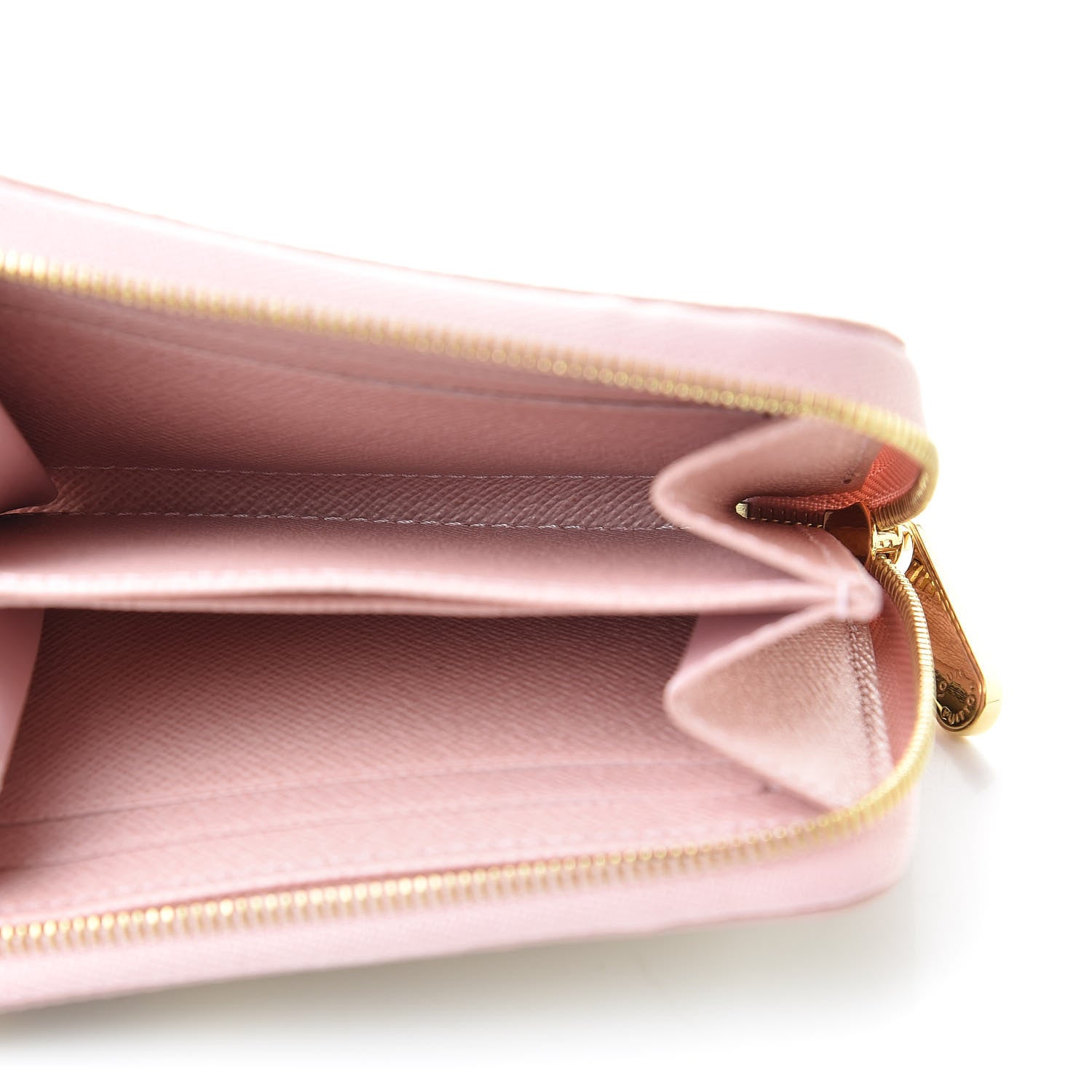 Louis Vuitton Damier Azur Zippy Coin Purse Rose Ballerine 5 of 7