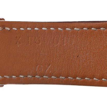 Hermes Barenia 40mm Apple Watch Double Tour Band Fauve 4 of 12