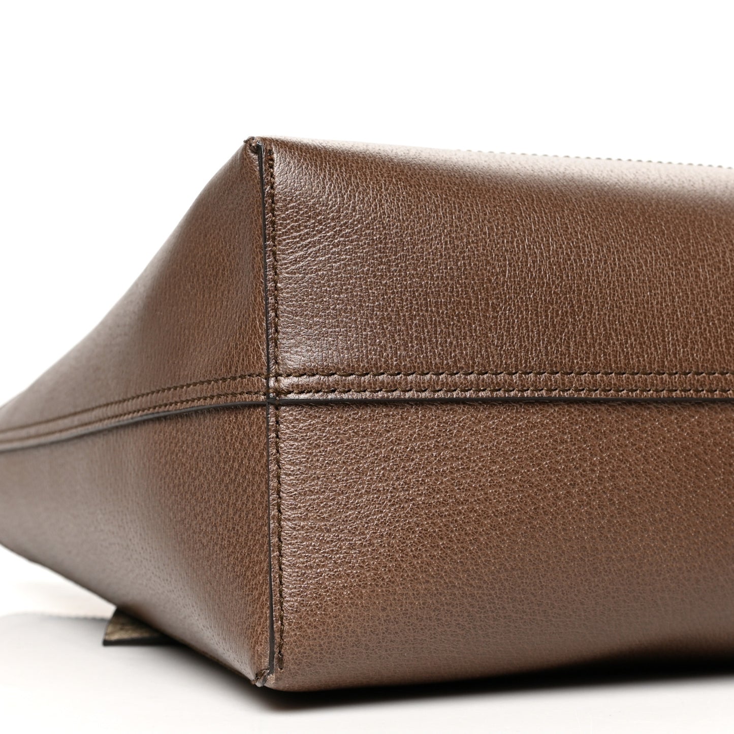 GG Supreme Monogram Web Ophidia Tote Brown