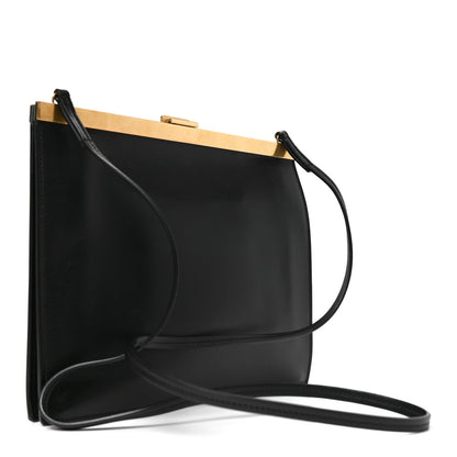 Celine Smooth Calfskin Mini Clasp Bag Black 3 of 9
