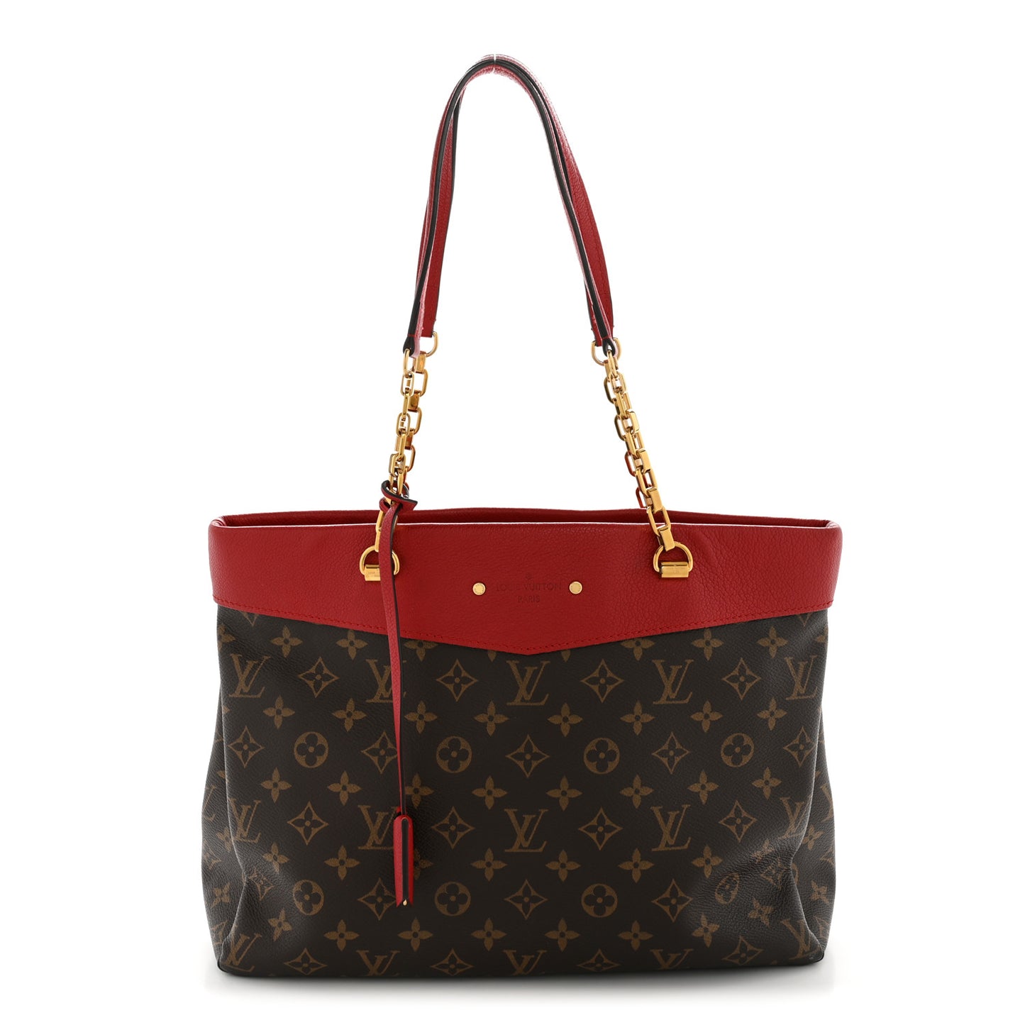 Monogram Pallas Shopper Cherry